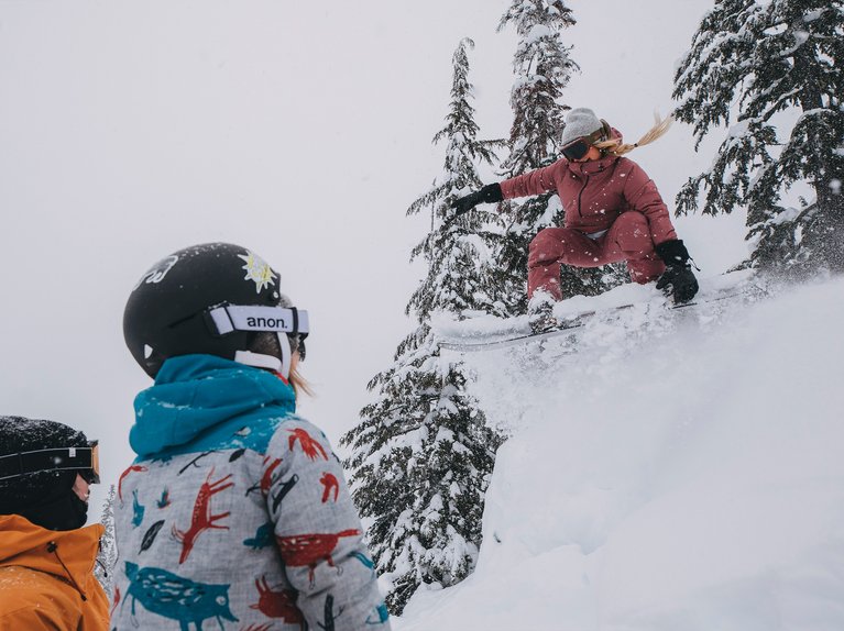 Burton Ambassador Kate Ediger catching some air