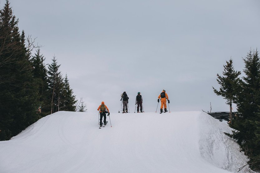 The final steps before the summit.