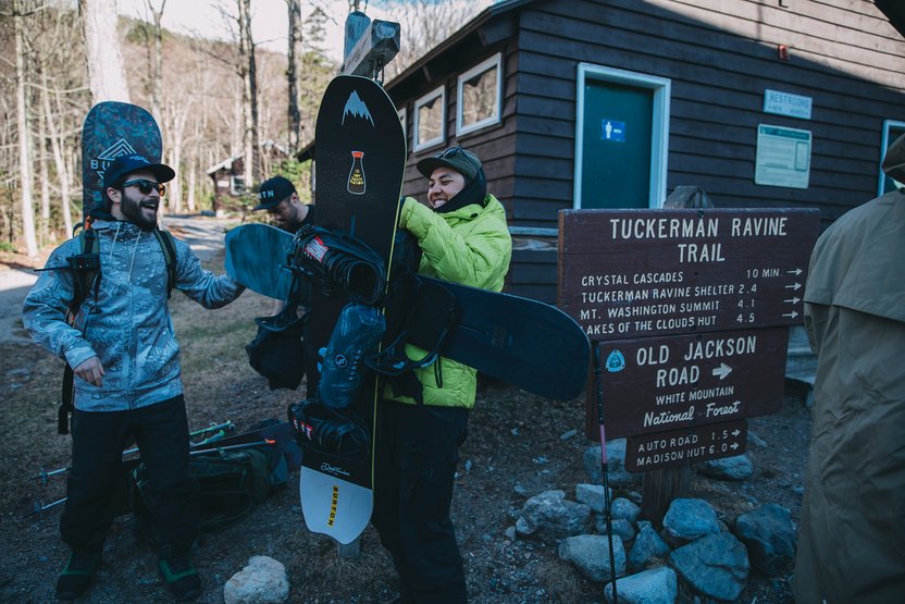 Everybody loves a power mule. This guy put every strap and board-carry option to use.