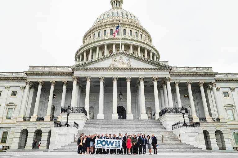 Riders at the POW Roundtable in Washington