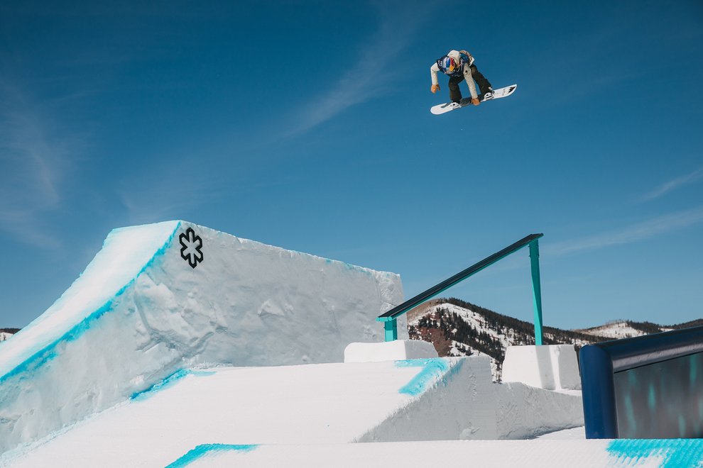 Anna Gasser at the Burton U.S. Open