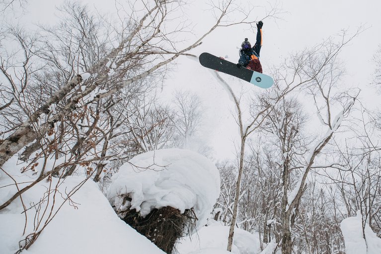 Terje blasting an air in Japan