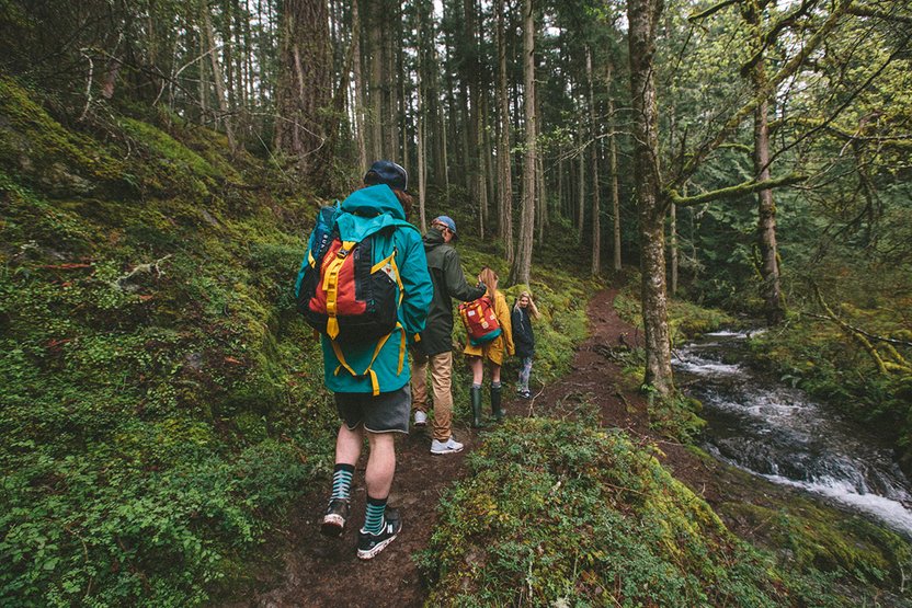 Into the wild with a colorful crew.