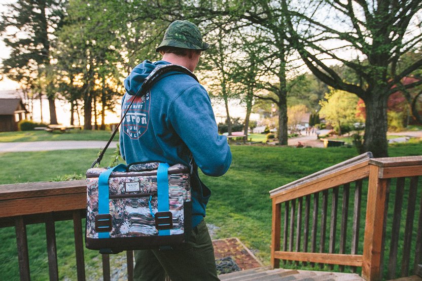 Meanwhile, back at the cabin, we break out the cooler for a whole different type of adventure.