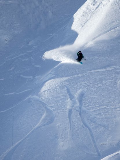 We could watch Ben's turns for hours, anyone else? (P: Dean Blotto Gray)