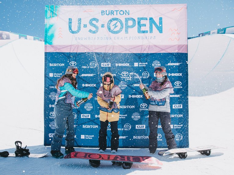 Junior Jam Podium at the Burton U·S·Open