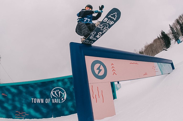 Luke Winkelmann at the Burton U·S·Open