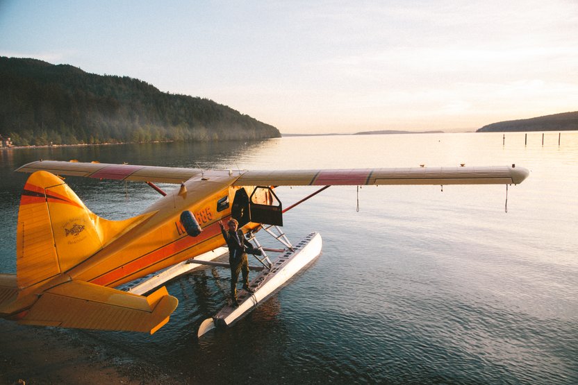 The best way to get around the San Juan Islands: sea plane.