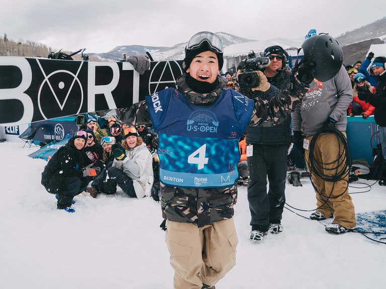 Raibu Katayama at the Burton U·S·Open