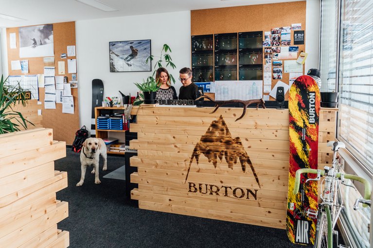 Inside Burton's European headquarters