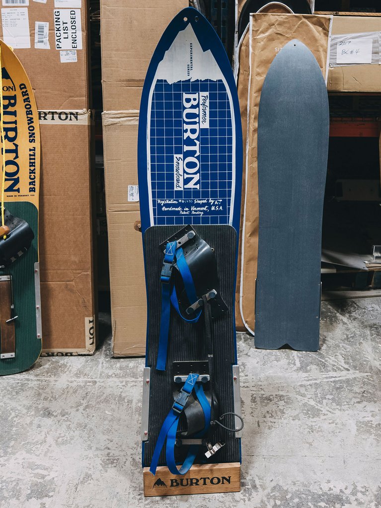 Decades of Burton Innovation: 1983 Burton Performer Snowboard