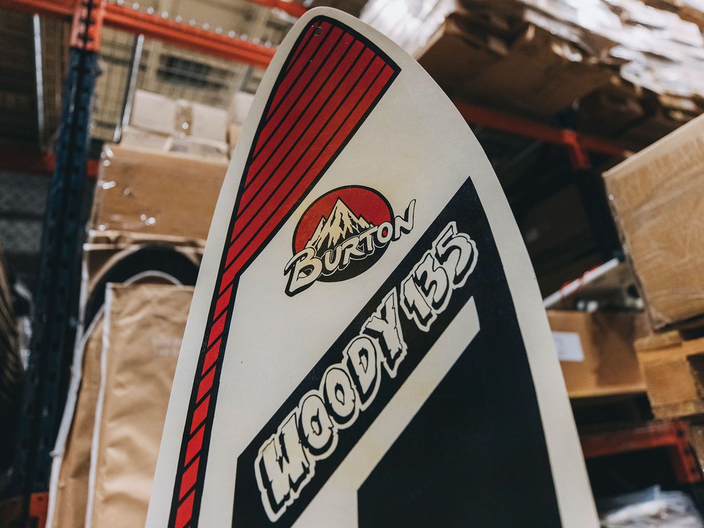 A Brief History of Kids’ Snowboarding Gear: 1987 Burton Woody Kids' Snowboard