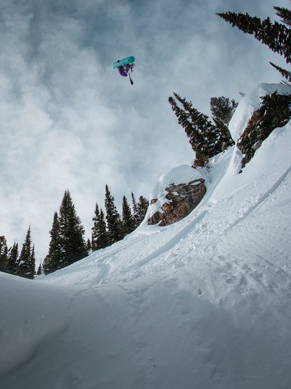 This is what a post-contest run looks like if your Mark McMorris. (P: Aaron Blatt)